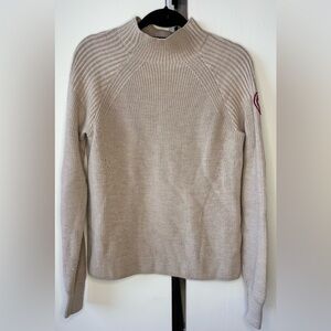 Canada Goose Beige Crew Neck Sweater